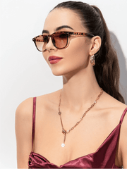 3pcs New Style Sunglasses For Men & Women, Personalized Women'S Star Style Sunglasses, Uv Protection For Driving, Stylish Tea-Colored Sunglasses, Vintage Sunglasses, Fashionable Net Red Style Sunglasses, Minimalist Rounded Sunnies With Small Decoration