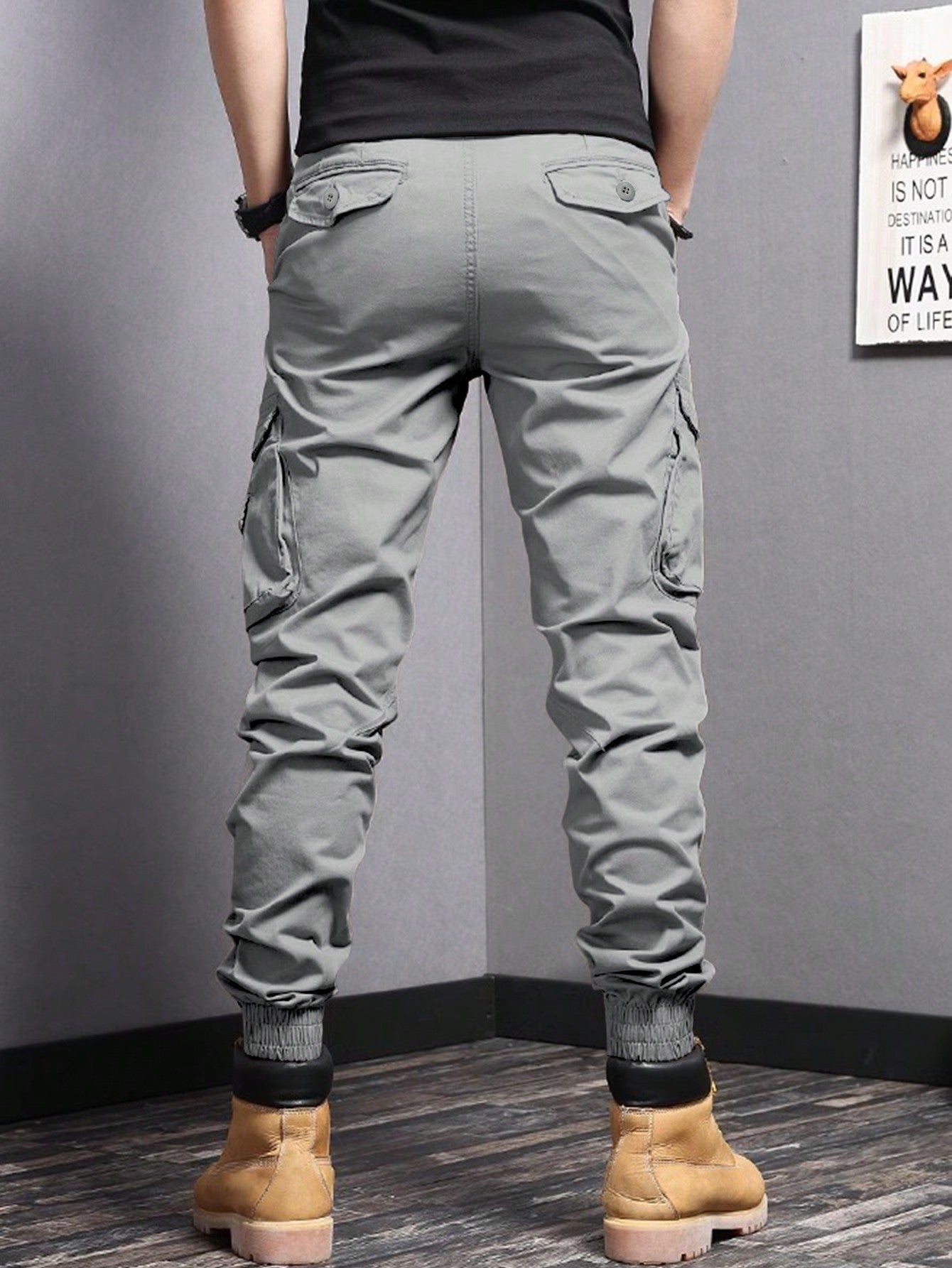Manfinity EMRG Men's Workwear Tapered Pants