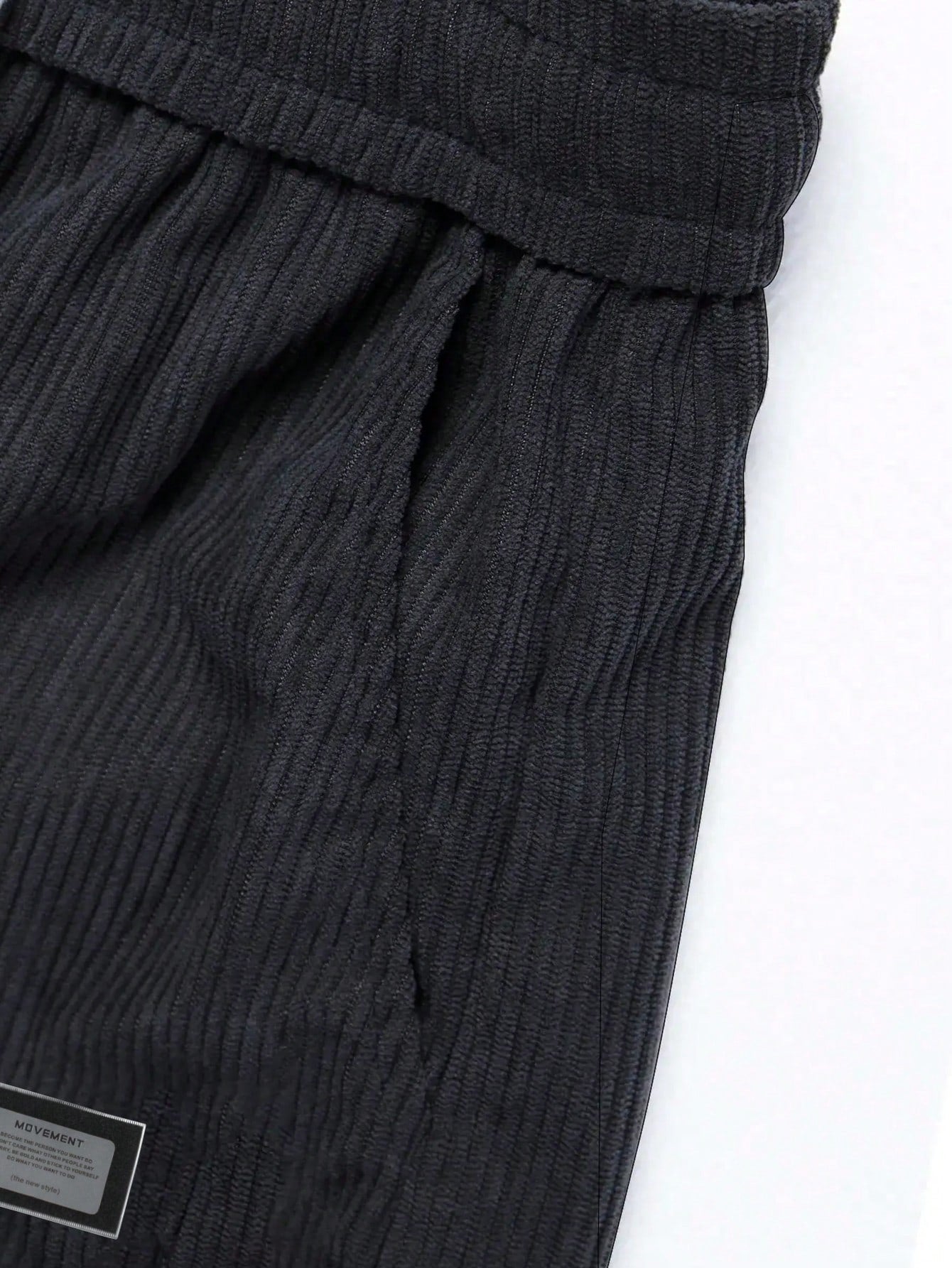 Men'S Corduroy Straight-Leg Pants For Autumn And Winter, Loose & Versatile Casual Trousers